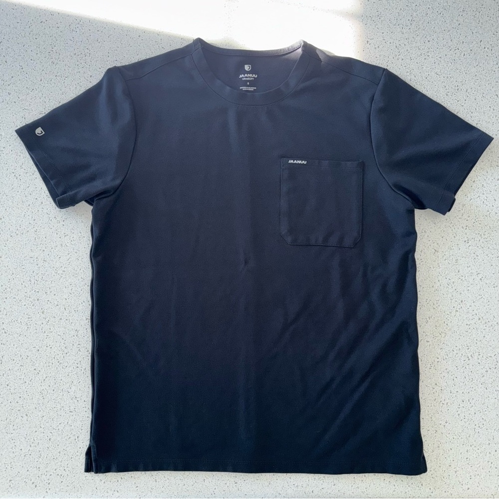 Jaanuu Finn Crewneck UltraSOFT Scrub Top